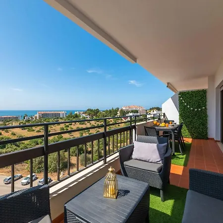 T1 Encosta Do Vau, Vista Mar! Perto Da Praia! Апартаменти
